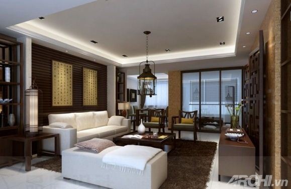 10 thiết kế phòng khách ấn tượng đón năm mới 